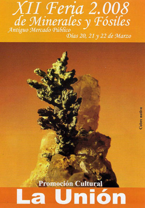 Federación Española de Mineralogía. Carteles antiguos de ferias y eventos