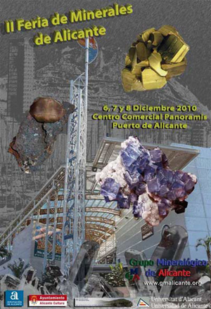 Federación Española de Mineralogía. Carteles antiguos de ferias y eventos