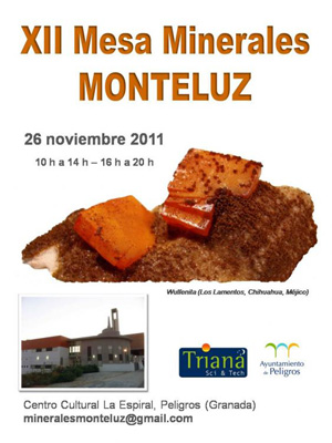 Federación Española de Mineralogía. Carteles antiguos de ferias y eventos
