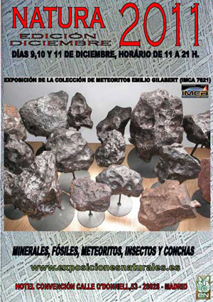 Federación Española de Mineralogía. Carteles antiguos de ferias y eventos