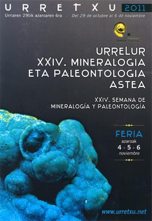 Federación Española de Mineralogía. Carteles antiguos de ferias y eventos