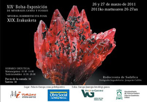 Federación Española de Mineralogía. Carteles antiguos de ferias y eventos