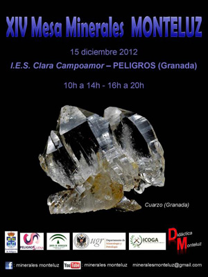 Federación Española de Mineralogía. Carteles antiguos de ferias y eventos