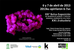Federación Española de Mineralogía. Carteles antiguos de ferias y eventos