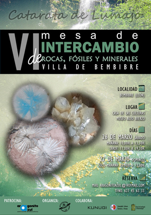 Federación Española de Mineralogía. Carteles antiguos de ferias y eventos