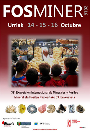 Federación Española de Mineralogía. Carteles antiguos de ferias y eventos