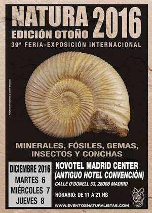 Federación Española de Mineralogía. Carteles antiguos de ferias y eventos