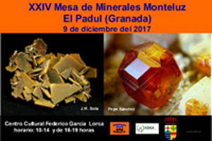 Federación Española de Mineralogía. Carteles antiguos de ferias y eventos