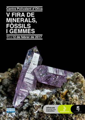 Federación Española de Mineralogía. Carteles antiguos de ferias y eventos