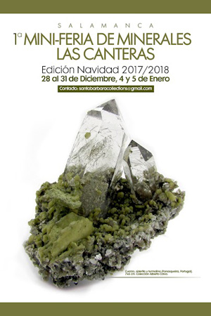Federación Española de Mineralogía. Carteles antiguos de ferias y eventos