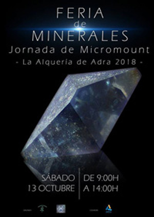 Federación Española de Mineralogía. Carteles antiguos de ferias y eventos