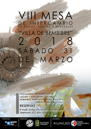 Federación Española de Mineralogía. Carteles antiguos de ferias y eventos