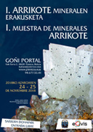 Federación Española de Mineralogía. Carteles antiguos de ferias y eventos