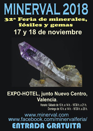 Federación Española de Mineralogía. Carteles antiguos de ferias y eventos