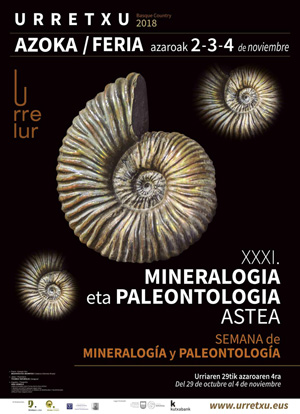 Federación Española de Mineralogía. Carteles antiguos de ferias y eventos