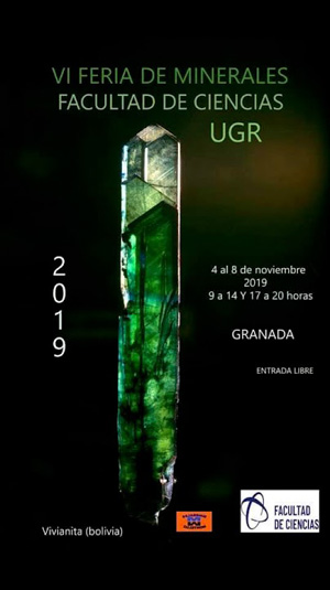 Federación Española de Mineralogía. Carteles antiguos de ferias y eventos