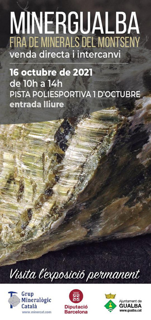 Federación Española de Mineralogía. Carteles antiguos de ferias y eventos