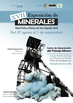Federación Española de Mineralogía. Carteles antiguos de ferias y eventos