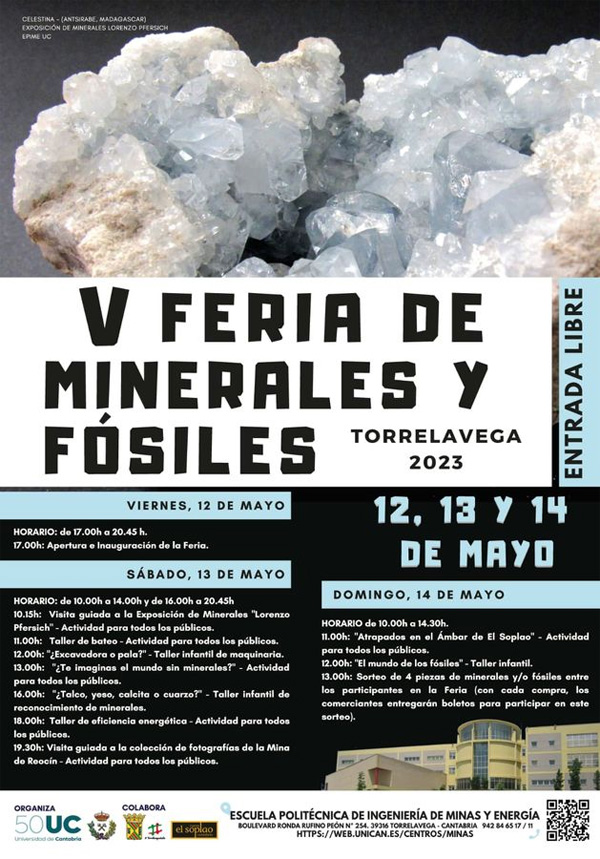 Grupo Mineraloógico de Alicant. Carteles antiguos de ferias y eventos