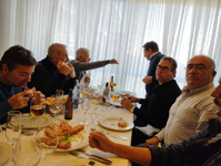 Comida de hermandad de la Asociación Cultural Mineralógica de la Sierra de Cartagena la Unión. Enero 2023