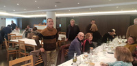 Comida de hermandad de la Asociación Cultural Mineralógica de la Sierra de Cartagena la Unión. Enero 2023
