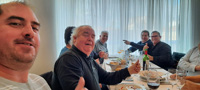 Comida de hermandad de la Asociación Cultural Mineralógica de la Sierra de Cartagena la Unión. Enero 2023