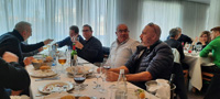 Comida de hermandad de la Asociación Cultural Mineralógica de la Sierra de Cartagena la Unión. Enero 2023
