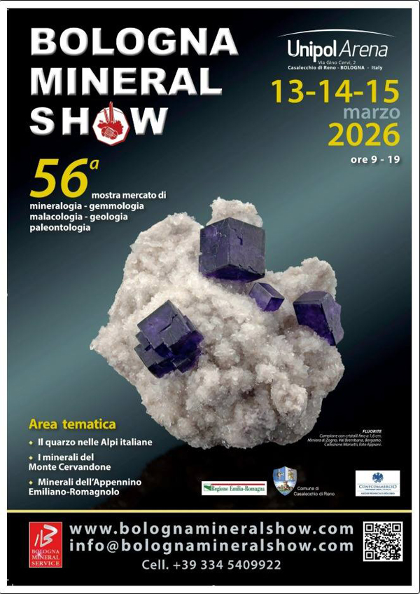 feria de Minerales de Bolonia 2026