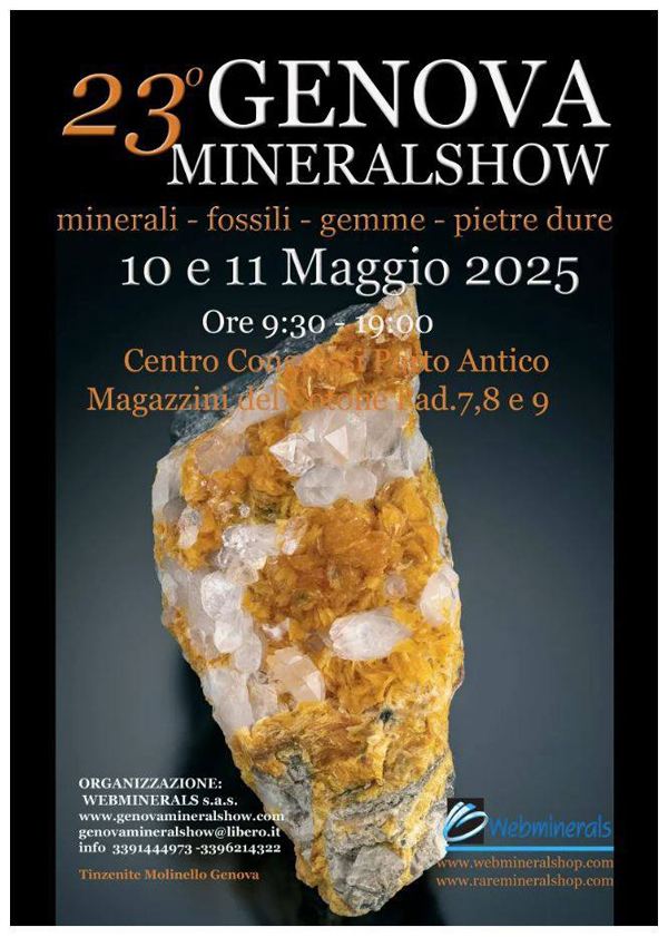 23º GENOVA MINERALSHOW.