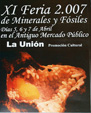 FEM. XI Feria de Minerales y Fósiles de La Unión