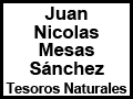 Stand de: Juan Nicolás Mesas Sánchez. XXV Feria de Minerales y Fósiles