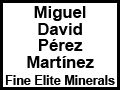 Stand de: Miguel David Pérez Martínez. XXV Feria de Minerales y Fósiles
