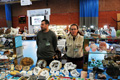 Stand de: José Blas Rufete Rodríguez. XXVII Feria de Minerales y Fósiles
