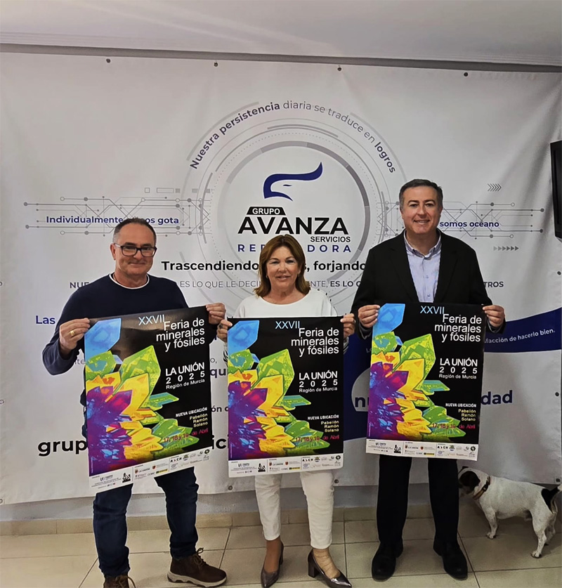 Tecsumaga. Patrocinador de la XXVII Feria de Minerales y Fósiles de la Union