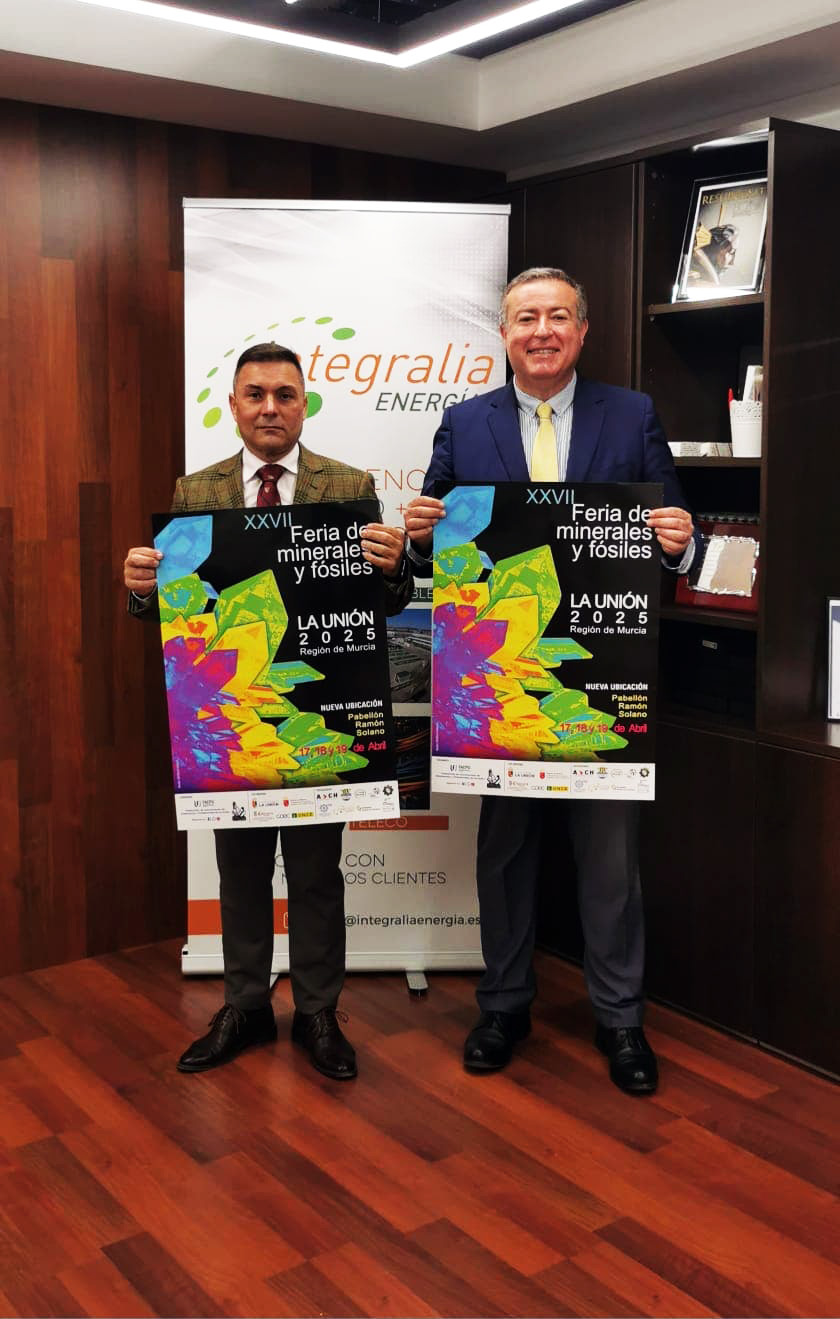 Tecsumaga. Patrocinador de la XXVII Feria de Minerales y Fósiles de la Union
