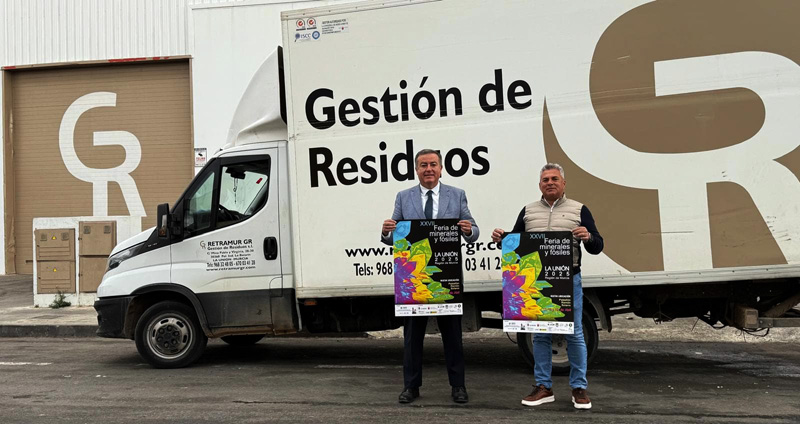 Tecsumaga. Patrocinador de la XXVII Feria de Minerales y Fósiles de la Union