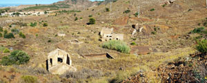 Los Pajaritos. Alrededores de Minas Catón y Mariadolores.  Distrito Minero de Cartagena la Unión