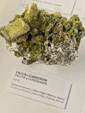 Exposición Tesoros de la Tierra. Minerales de la Comunidad Valenciana. Colección Juan Miguel Casanova Onrubia