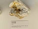 Exposición Tesoros de la Tierra. Minerales de la Comunidad Valenciana. Colección Juan Miguel Casanova Onrubia