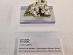 Exposición Tesoros de la Tierra. Minerales de la Comunidad Valenciana. Colección Juan Miguel Casanova Onrubia