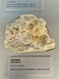 Exposición Tesoros de la Tierra. Minerales de la Comunidad Valenciana. Colección Juan Miguel Casanova Onrubia