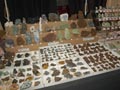 XXI Feria de Minerales de la Unión. Stand de Robles