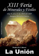 GMM. XIII Feria de Minerales y Fósiles de la Unión