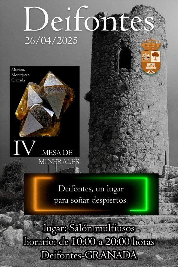  IV Mesa de Minerales. Deifontes. Granada