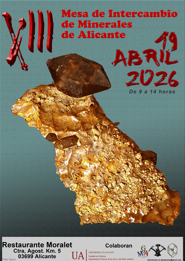 XIII Mesa de Intercambio de Minerales y Fósiles de Alicante